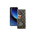 Чохол-флип з екошкіри для телефону Motorola Razr Plus 2023