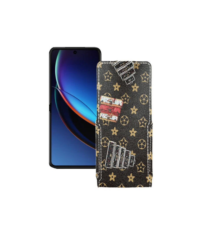 Чохол-флип з екошкіри для телефону Motorola Razr Plus 2023