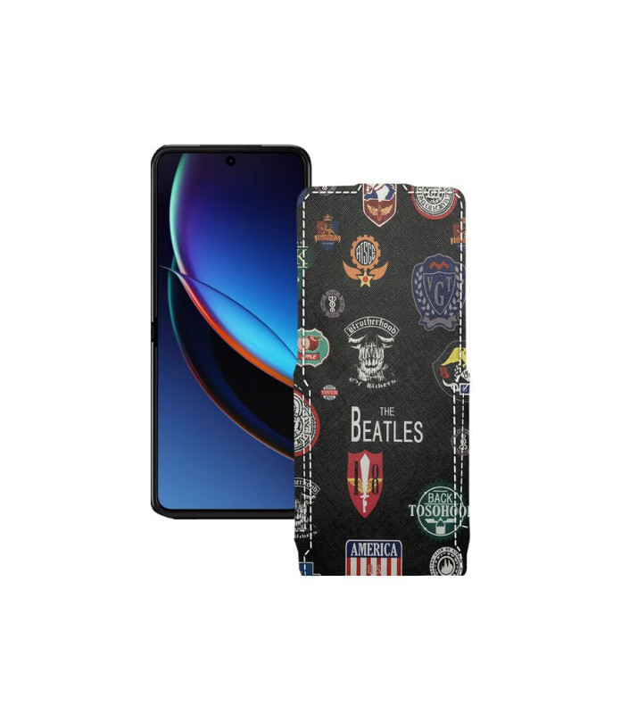 Чохол-флип з екошкіри для телефону Motorola Razr Plus 2023