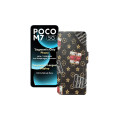 Чохол-книжка з екошкіри для телефону Xiaomi Poco M7 5G