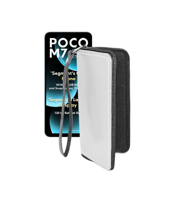 Чохол-гаманець з екошкіри для телефону Xiaomi Poco M7 5G