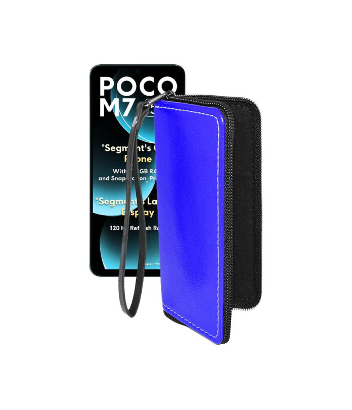 Чохол-гаманець з екошкіри для телефону Xiaomi Poco M7 5G