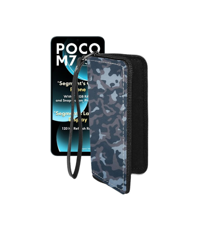 Чохол-гаманець з екошкіри для телефону Xiaomi Poco M7 5G