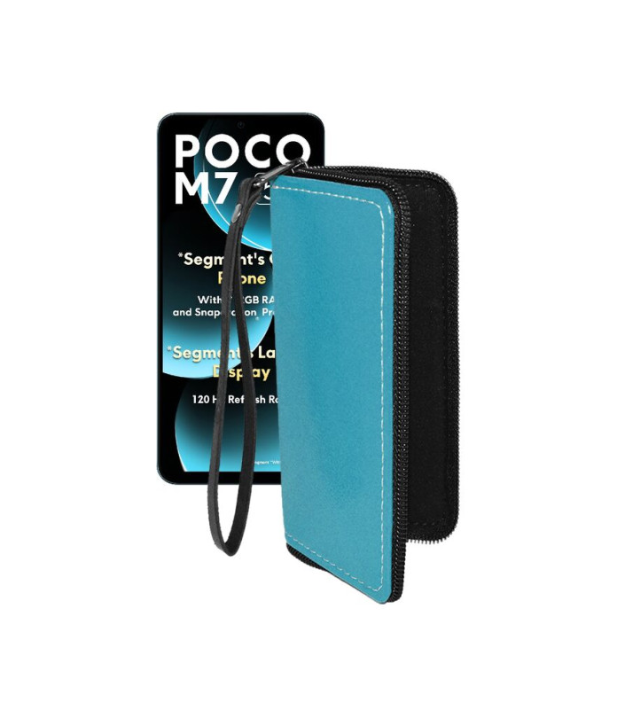 Чохол-гаманець з екошкіри для телефону Xiaomi Poco M7 5G
