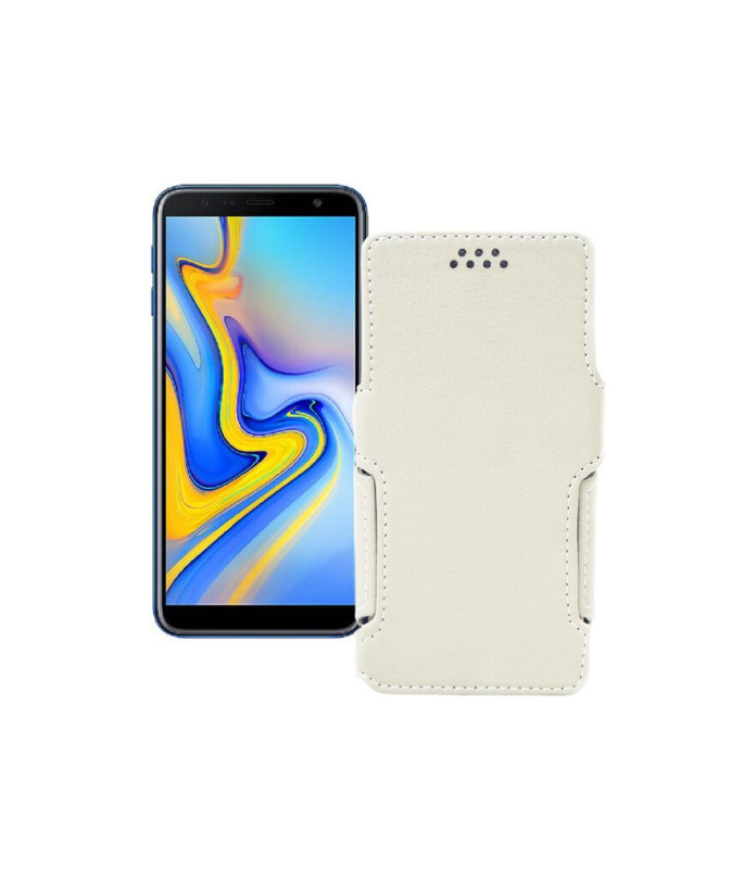 Чохол-книжка з екошкіри для телефону Samsung Galaxy J6 Plus (J610)