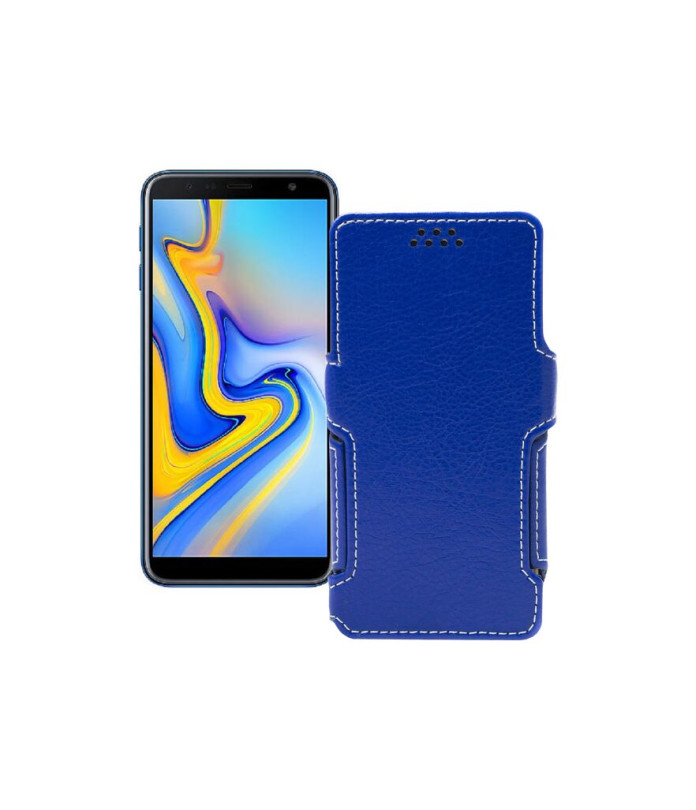 Чохол-книжка з екошкіри для телефону Samsung Galaxy J6 Plus (J610)