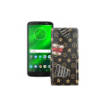 Чохол-флип з екошкіри для телефону Motorola Moto G6 Plus