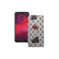 Чохол-флип з екошкіри для телефону Motorola Moto Z3