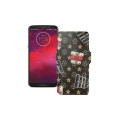 Чохол-книжка з екошкіри для телефону Motorola Moto Z3