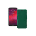 Чохол-книжка з екошкіри для телефону Motorola Moto Z3