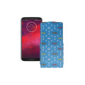 Чохол-флип з екошкіри для телефону Motorola Moto Z3