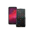 Чохол-флип з екошкіри для телефону Motorola Moto Z3