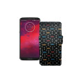 Чохол-книжка з екошкіри для телефону Motorola Moto Z3