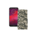 Чохол-флип з екошкіри для телефону Motorola Moto Z3