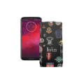 Чохол-флип з екошкіри для телефону Motorola Moto Z3