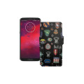 Чохол-книжка з екошкіри для телефону Motorola Moto Z3