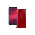 Портмоне з шкіри для телефону Motorola Moto Z3