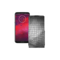 Чохол-флип з екошкіри для телефону Motorola Moto Z3