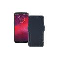 Чохол-книжка з екошкіри для телефону Motorola Moto Z3