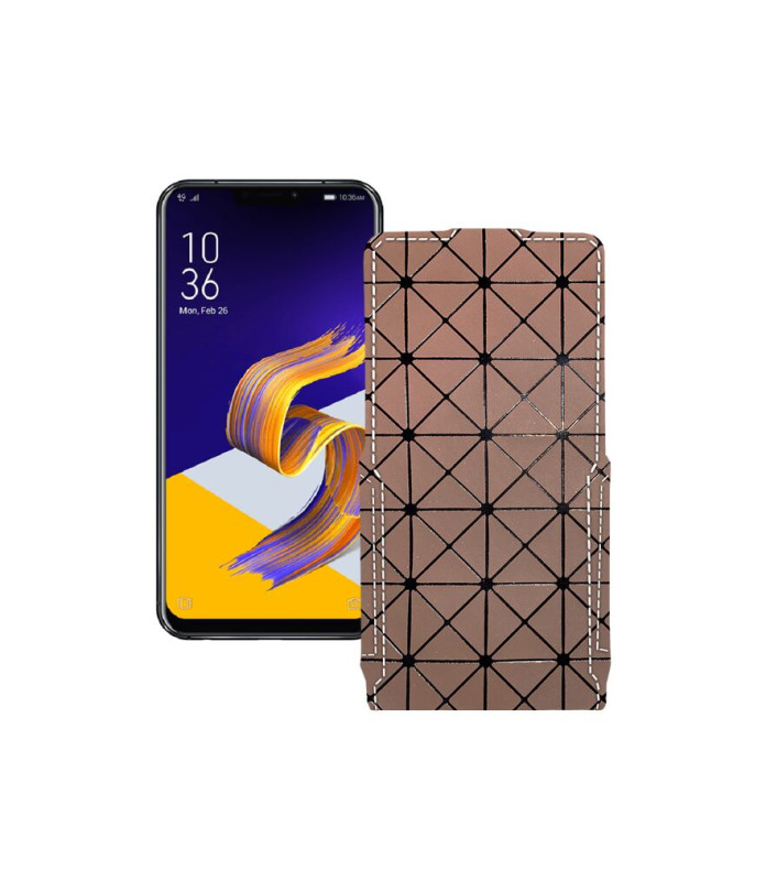 Чохол-флип з екошкіри для телефону Asus ZenFone 5z ZS620KL