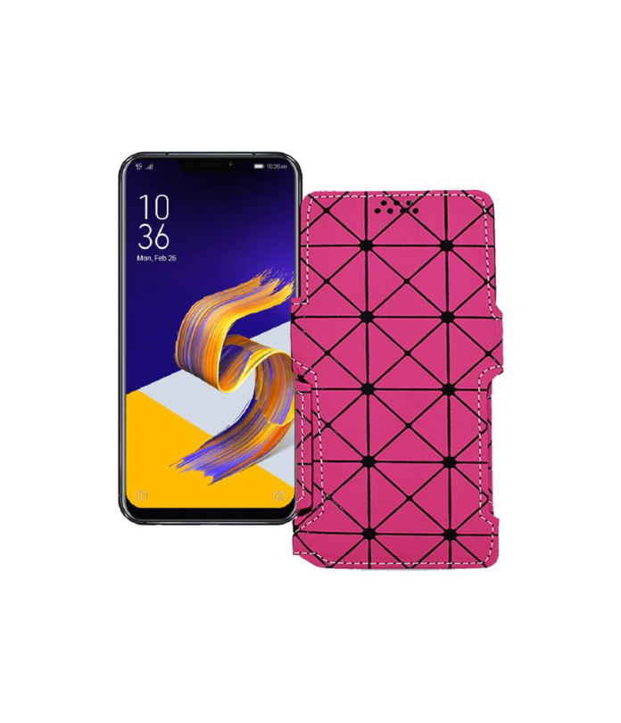 Чохол-книжка з екошкіри для телефону Asus ZenFone 5z ZS620KL