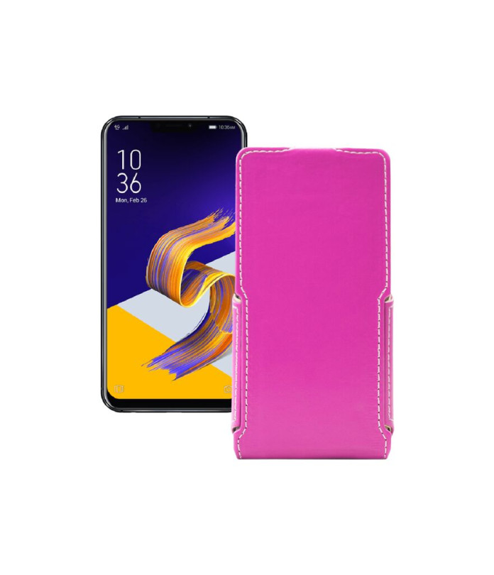 Чохол-флип з екошкіри для телефону Asus ZenFone 5z ZS620KL