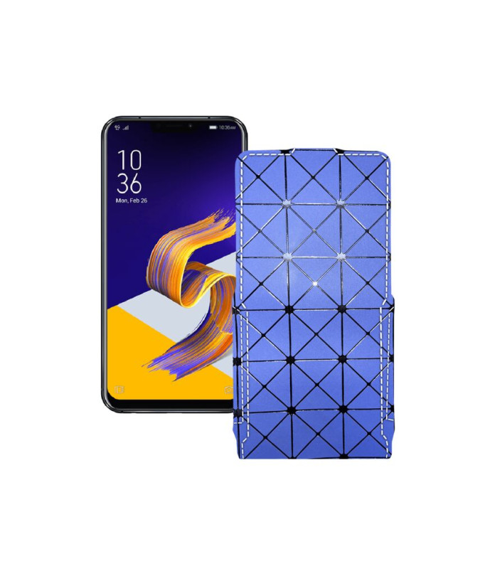 Чохол-флип з екошкіри для телефону Asus ZenFone 5z ZS620KL