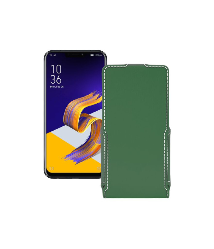 Чохол-флип з екошкіри для телефону Asus ZenFone 5z ZS620KL