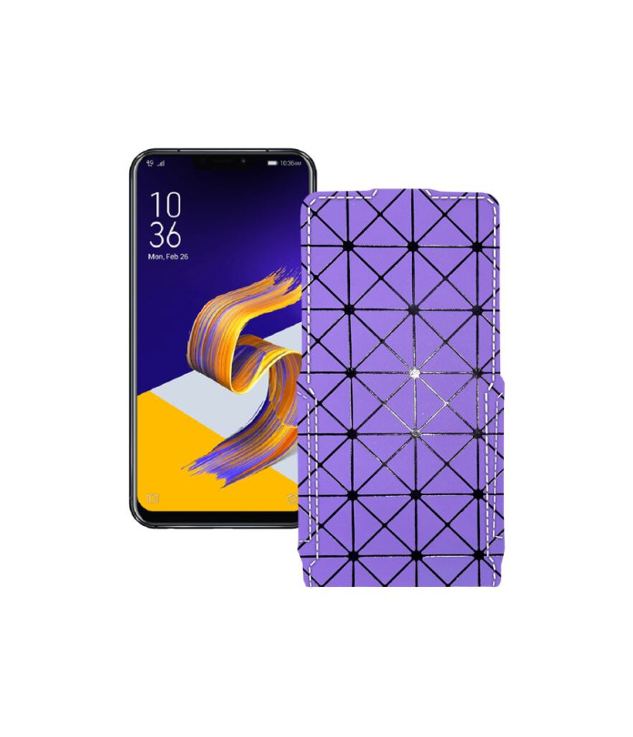 Чохол-флип з екошкіри для телефону Asus ZenFone 5z ZS620KL