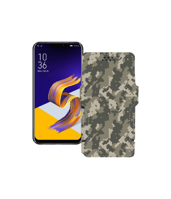 Чохол-книжка з екошкіри для телефону Asus ZenFone 5z ZS620KL