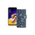 Чохол-книжка з екошкіри для телефону Asus ZenFone 5z ZS620KL