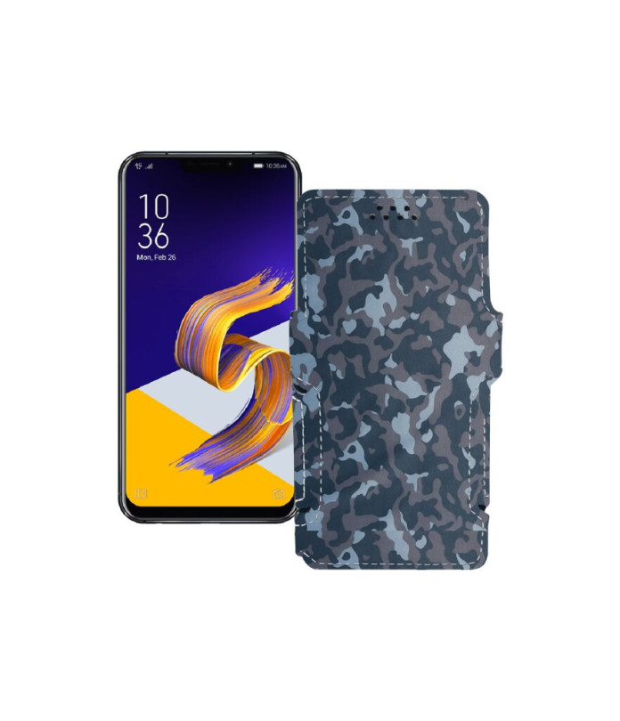 Чохол-книжка з екошкіри для телефону Asus ZenFone 5z ZS620KL