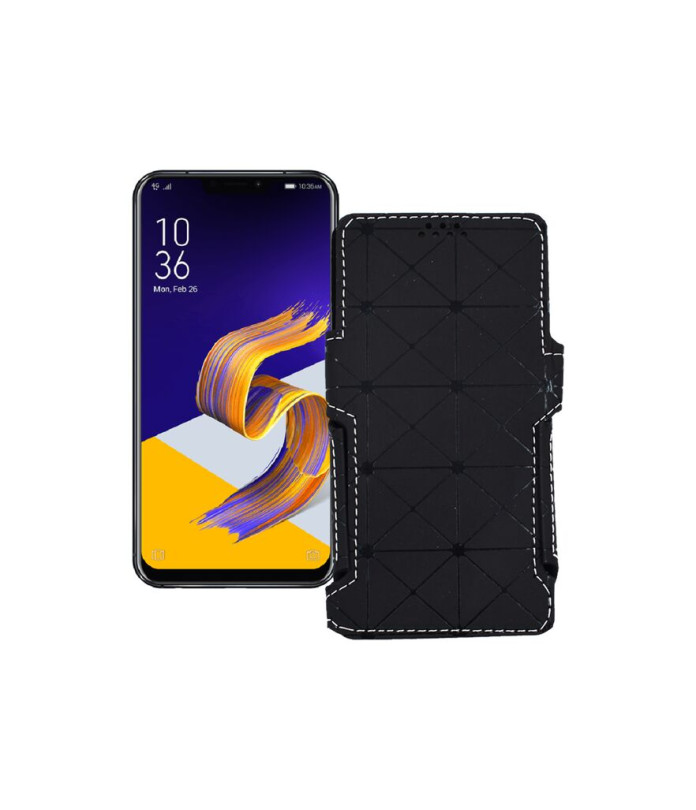 Чохол-книжка з екошкіри для телефону Asus ZenFone 5z ZS620KL