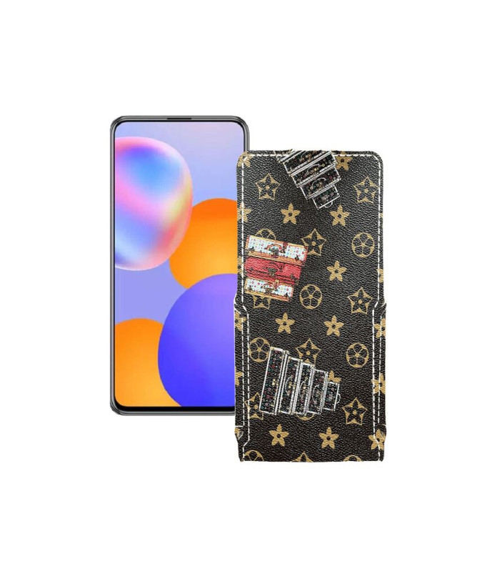 Чохол-флип з екошкіри для телефону Huawei Y9a