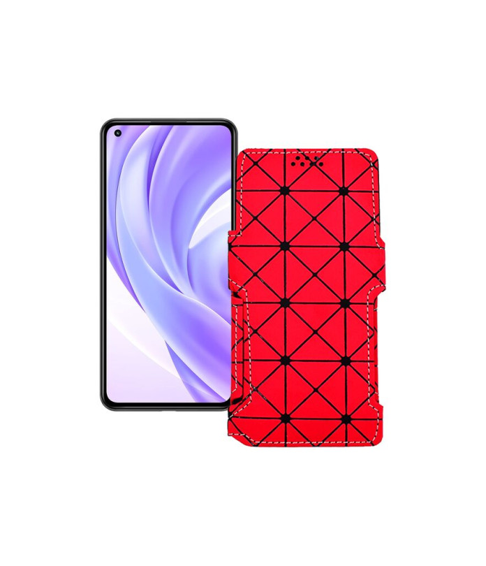 Чохол-книжка з екошкіри для телефону Xiaomi Mi 11 Lite 5G 2021