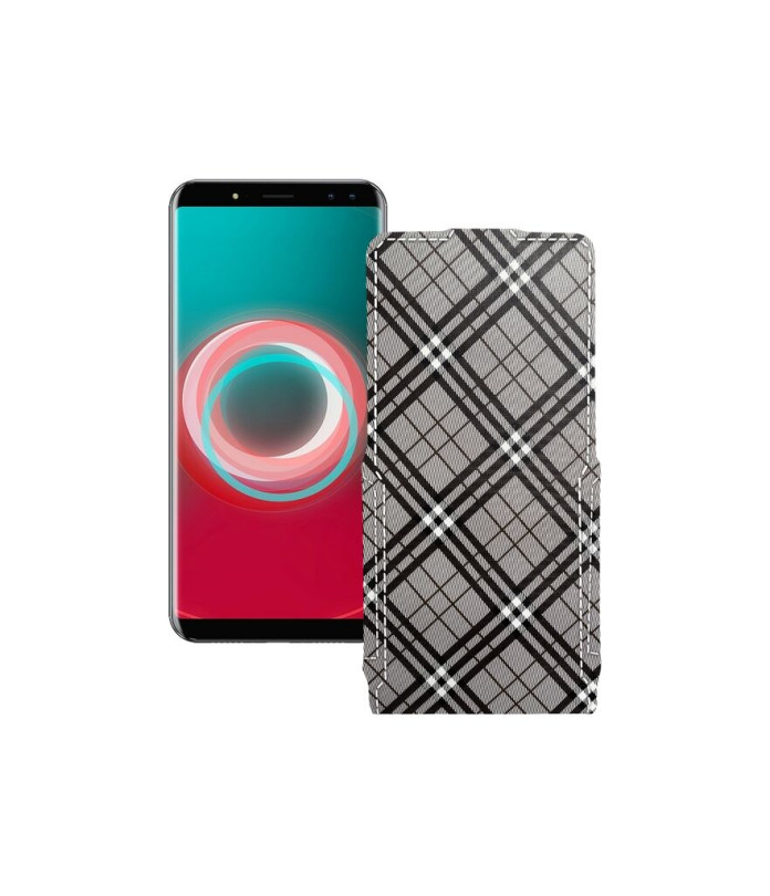 Чохол-флип з екошкіри для телефону Ulefone Power 3S