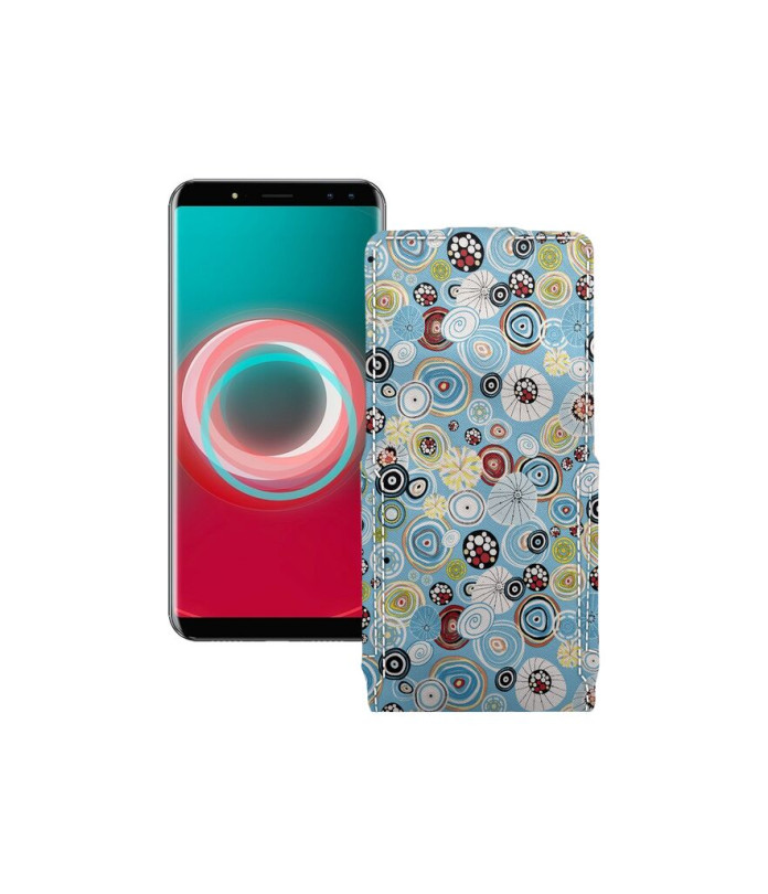 Чохол-флип з екошкіри для телефону Ulefone Power 3S