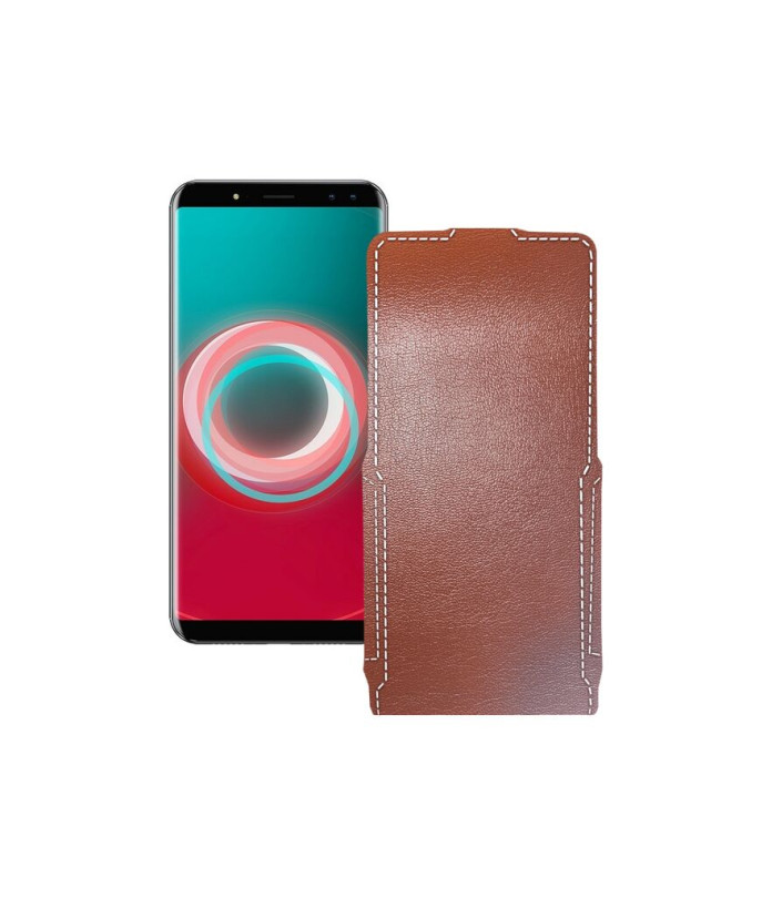 Чохол-флип з екошкіри для телефону Ulefone Power 3S