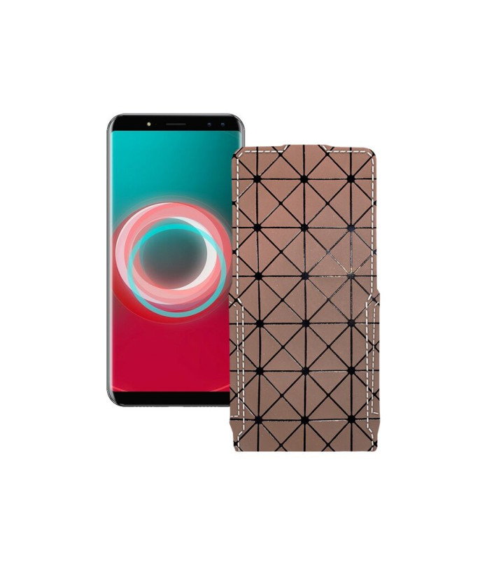 Чохол-флип з екошкіри для телефону Ulefone Power 3S