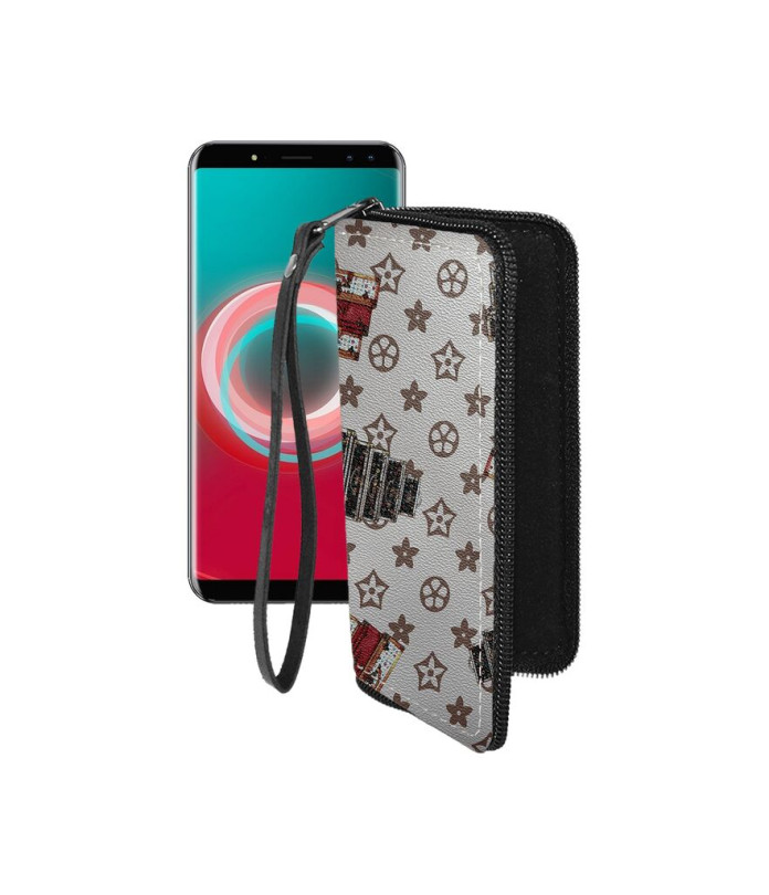 Чохол-гаманець з екошкіри для телефону Ulefone Power 3S