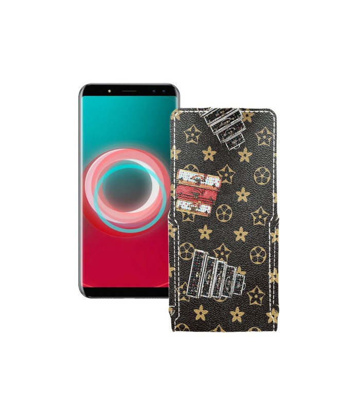 Чохол-флип з екошкіри для телефону Ulefone Power 3S