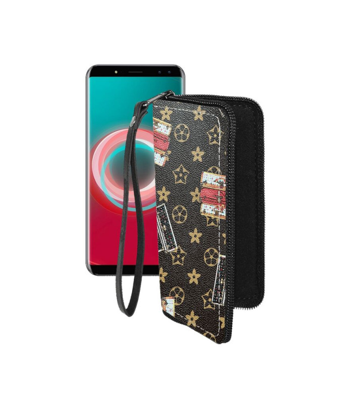 Чохол-гаманець з екошкіри для телефону Ulefone Power 3S