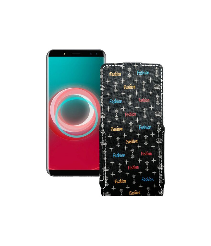 Чохол-флип з екошкіри для телефону Ulefone Power 3S