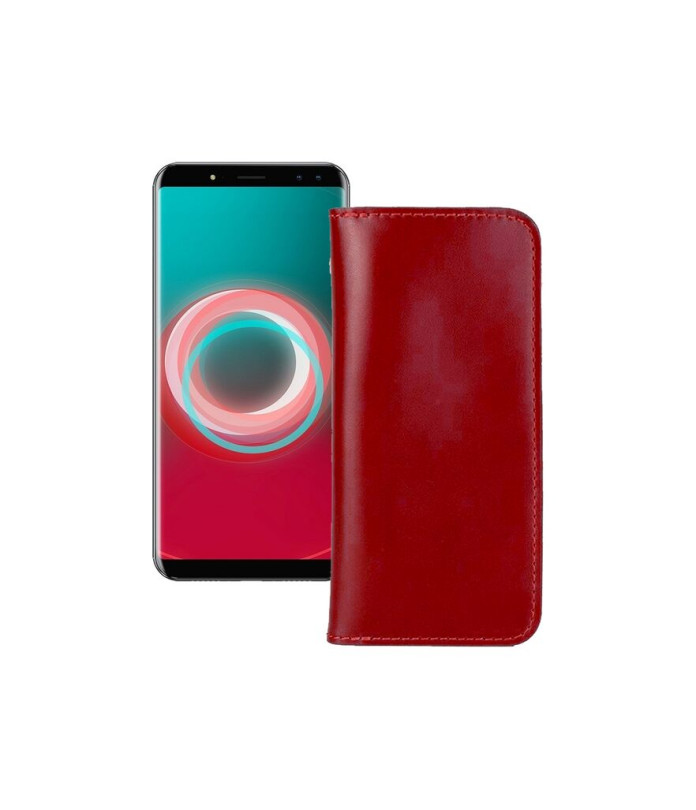 Портмоне з шкіри для телефону Ulefone Power 3S