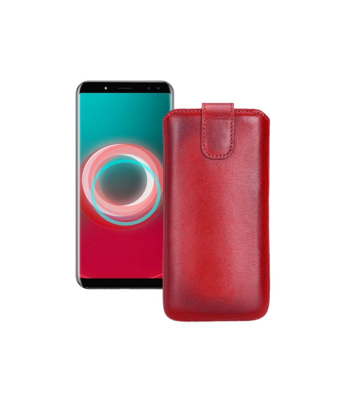 Витяжка з екошкіри для телефону Ulefone Power 3S