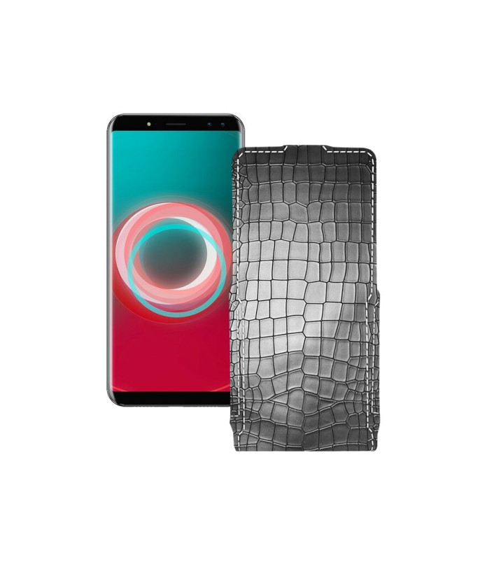 Чохол-флип з екошкіри для телефону Ulefone Power 3S