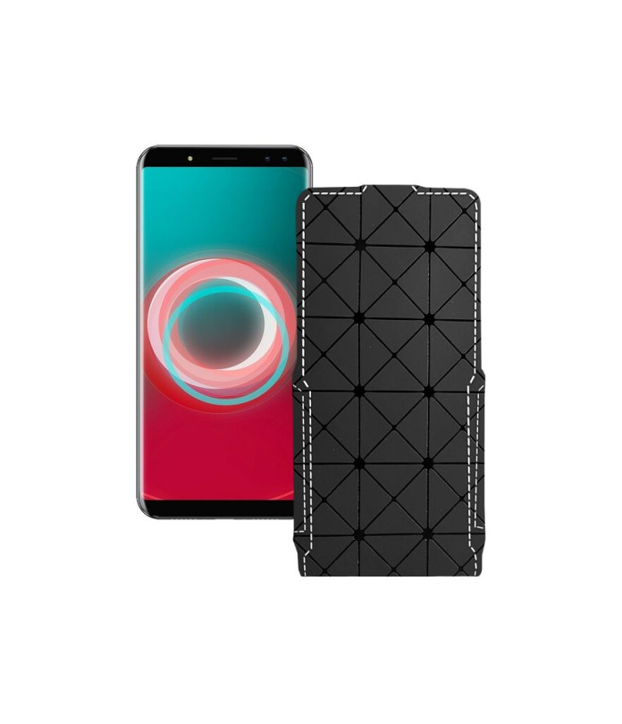 Чохол-флип з екошкіри для телефону Ulefone Power 3S