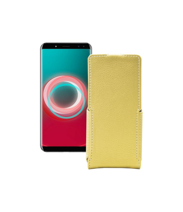 Чохол-флип з екошкіри для телефону Ulefone Power 3S