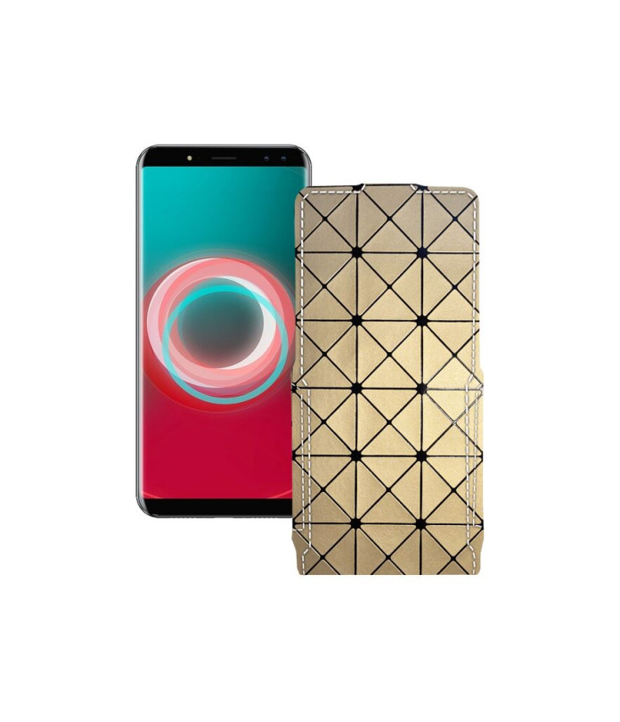 Чохол-флип з екошкіри для телефону Ulefone Power 3S