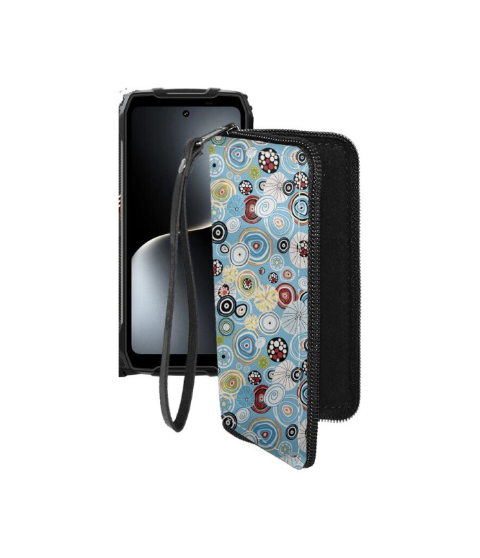 Чохол-гаманець з екошкіри для телефону Blackview Oscal Pilot 3